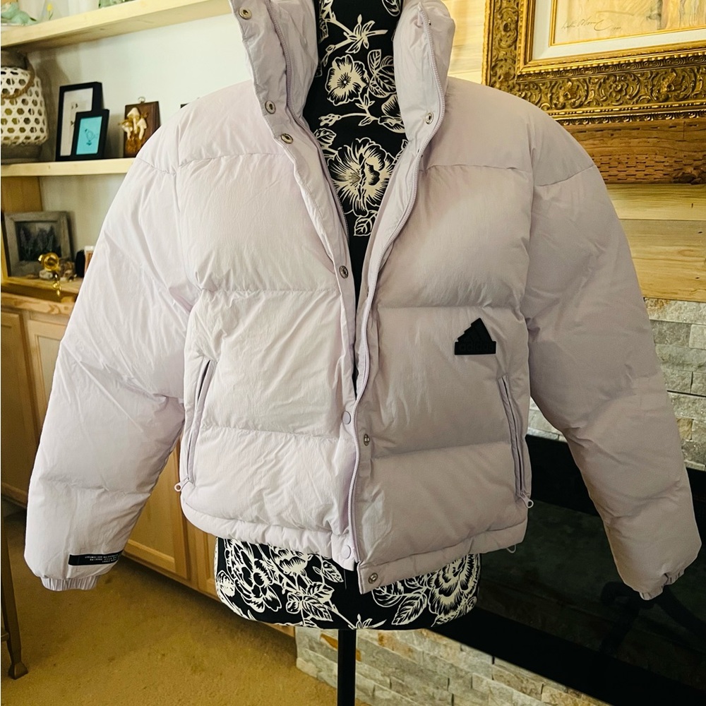 Women's Lavender Puffer Jacket